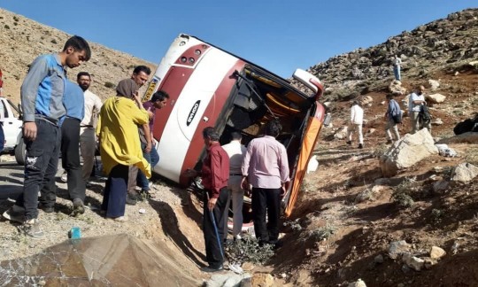 تردد اتوبوس خبرنگاران ممنوع بود!