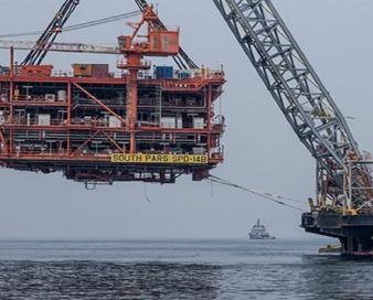 برداشت روزانه ۷۰۷ میلیون مترمکعب گاز از پارس جنوبی