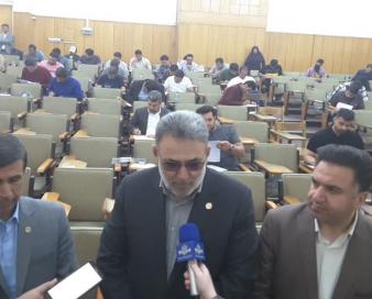 آزمون استخدام پیمانی متمرکز سازمان تامین اجتماعی در فارس برگزار شد
