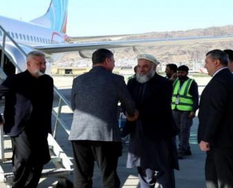 هیئت بلندپایه ‎ترکمنستان وارد کابل شد