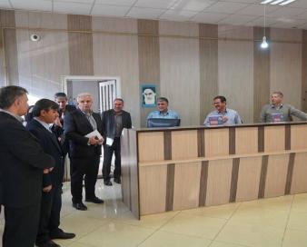 آسیب جدی به ساختمان جدید گمرک کردستان در پی سهل‌انگاری