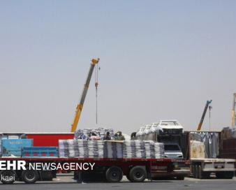 یک میلیارد و ۳۱۱ میلیون دلار کالا از مرز مهران صادر شد