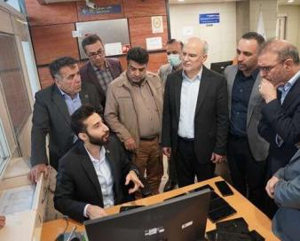 بازدید سرپرست بازرسی امور دارایی سازمان بازرسی از فرودگاه امام خمینی