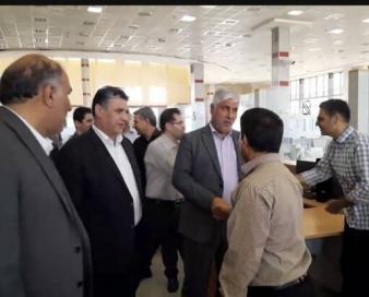 بازدید معاونین گمرک ایران و هیئت همراه از گمرک پرویزخان