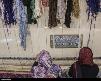 فرش دستباف خراسان جنوبی روی دار مشکلات