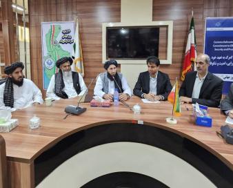 دیدار مقامات طالبان و ایران برای تسهیل تجارت و احیای جاده ابریشم