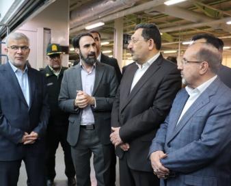 وزیر صنعت، معدن و تجارت از یک واحد صنعتی در ساوجبلاغ بازدید کرد