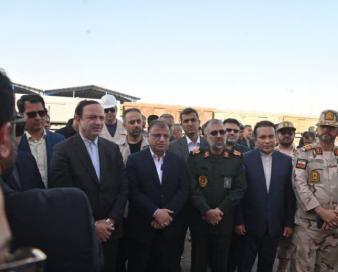 بازدید دبیرشورای عالی مناطق آزادکشور ازپروژه پایانه صادراتی اینچهبرون