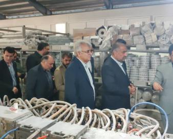 ستاد اقتصاد مقاومتی پای درد ِدل فعالان اقتصادی/ بازدید میدانی از واحدهای تولیدی رامیان