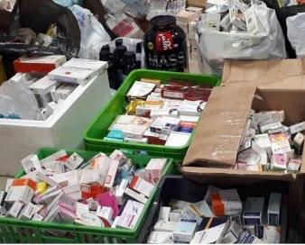 کشف انبار داروی غیرمجاز ۴.۵ میلیاردی در جنوب تهران
