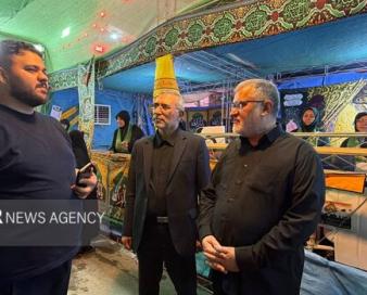 بازدید استاندار تهران از خدمت رسانی به زائرین اربعین در نجف اشرف