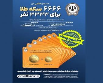 ۳۱ شهریورماه؛ آخرین مهلت شرکت در جشنواره بزرگ قرعه­ کشی بانک سپه